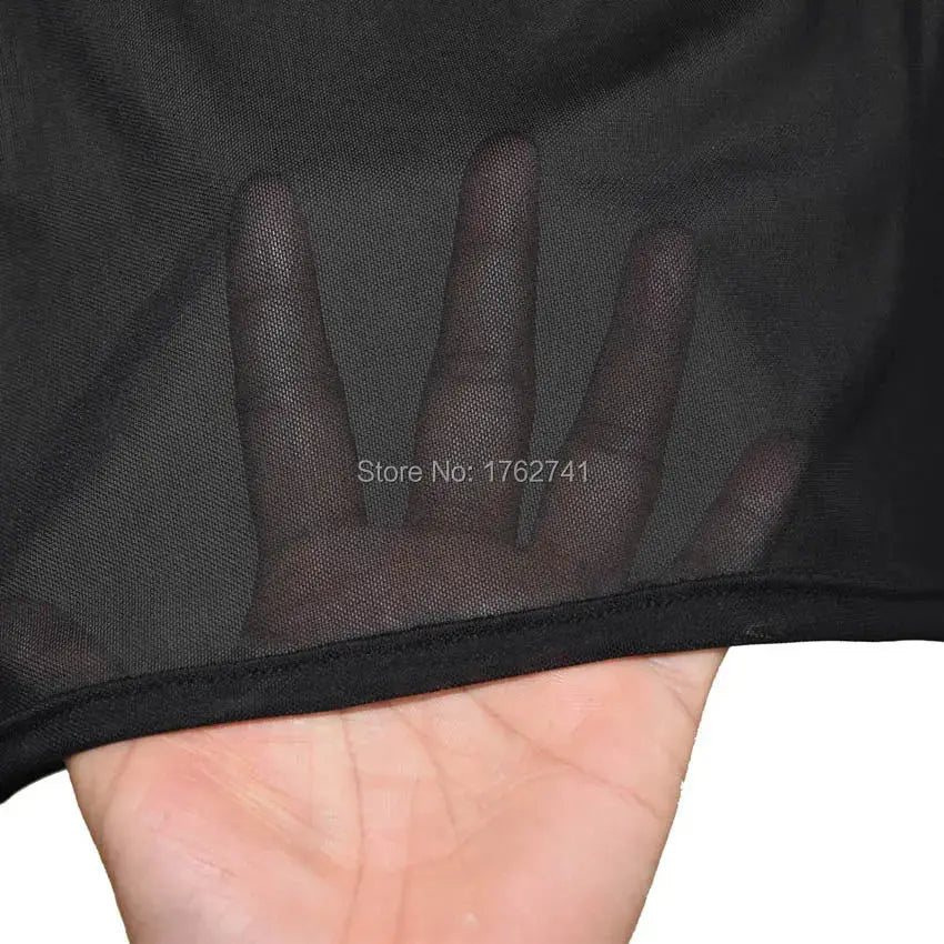 Super Sexy Women Long Pants Transparent Dress Thin Leggings Lingerie Flare Leg Shakespare