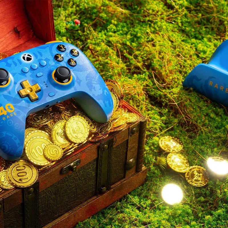 8BitDo Ultimate 3-mode Controller for Xbox, Compatible Windows, Apple and Android - Rare 40th Anniversary Edition Shakespare