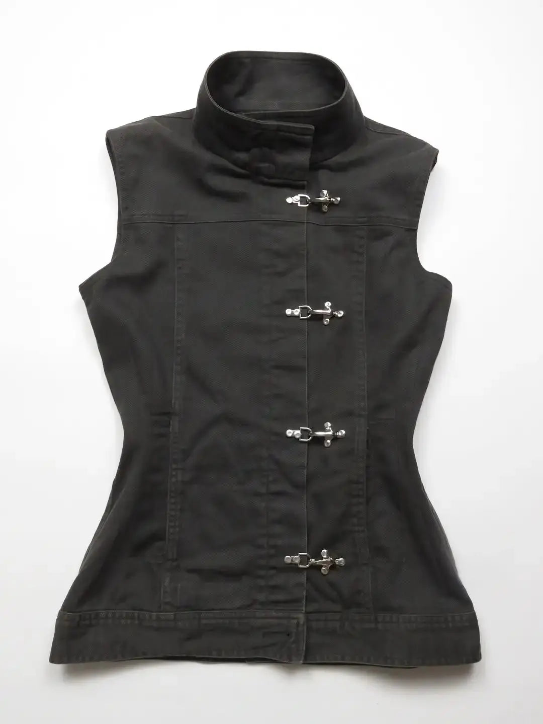 Plane-buckle Harajuku Subculture Y2k Tank Top Streetwear Rock Goth Crop top Spicy Girls Punk Vest Fashion Sleeveless Top Hip Hop Shakespare