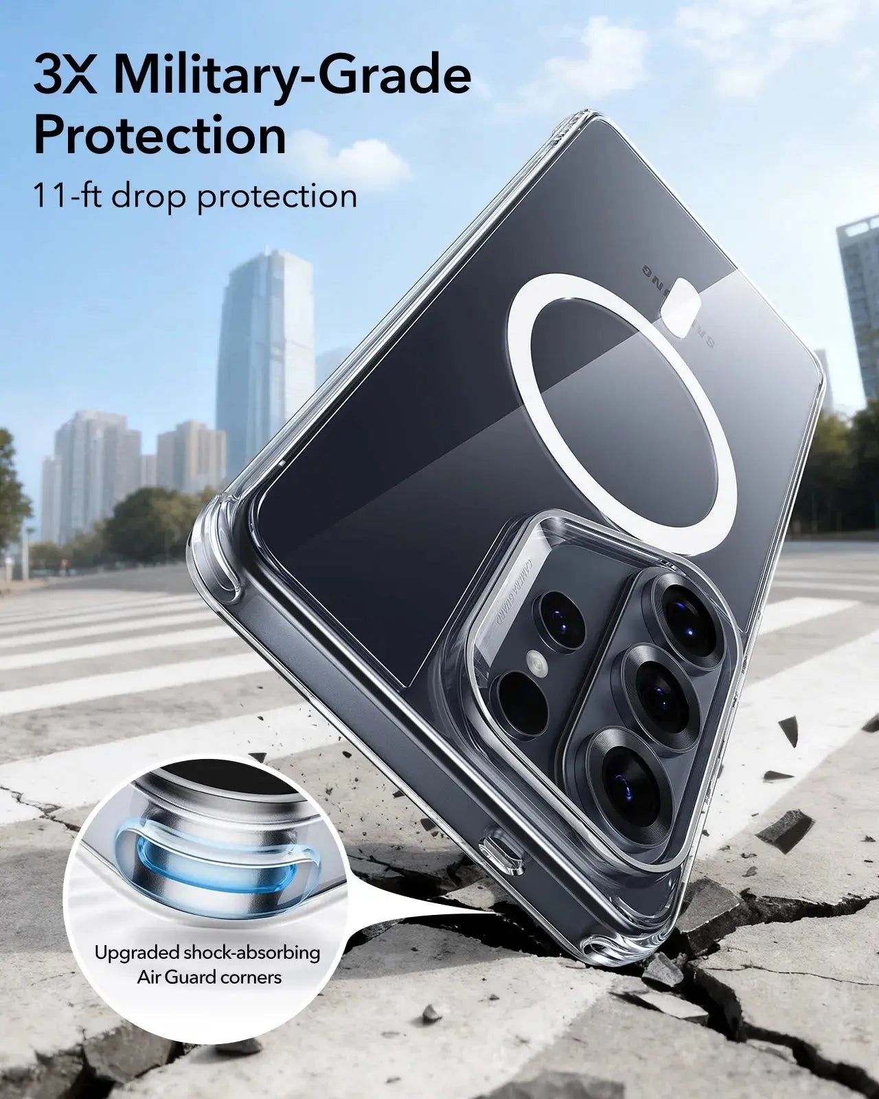 ESR for Military-Grade Protection Phone Case for Samsung S26 Ultra Compatible with MagSafe Classic Series for Galaxy S26 Ultra Shakespare