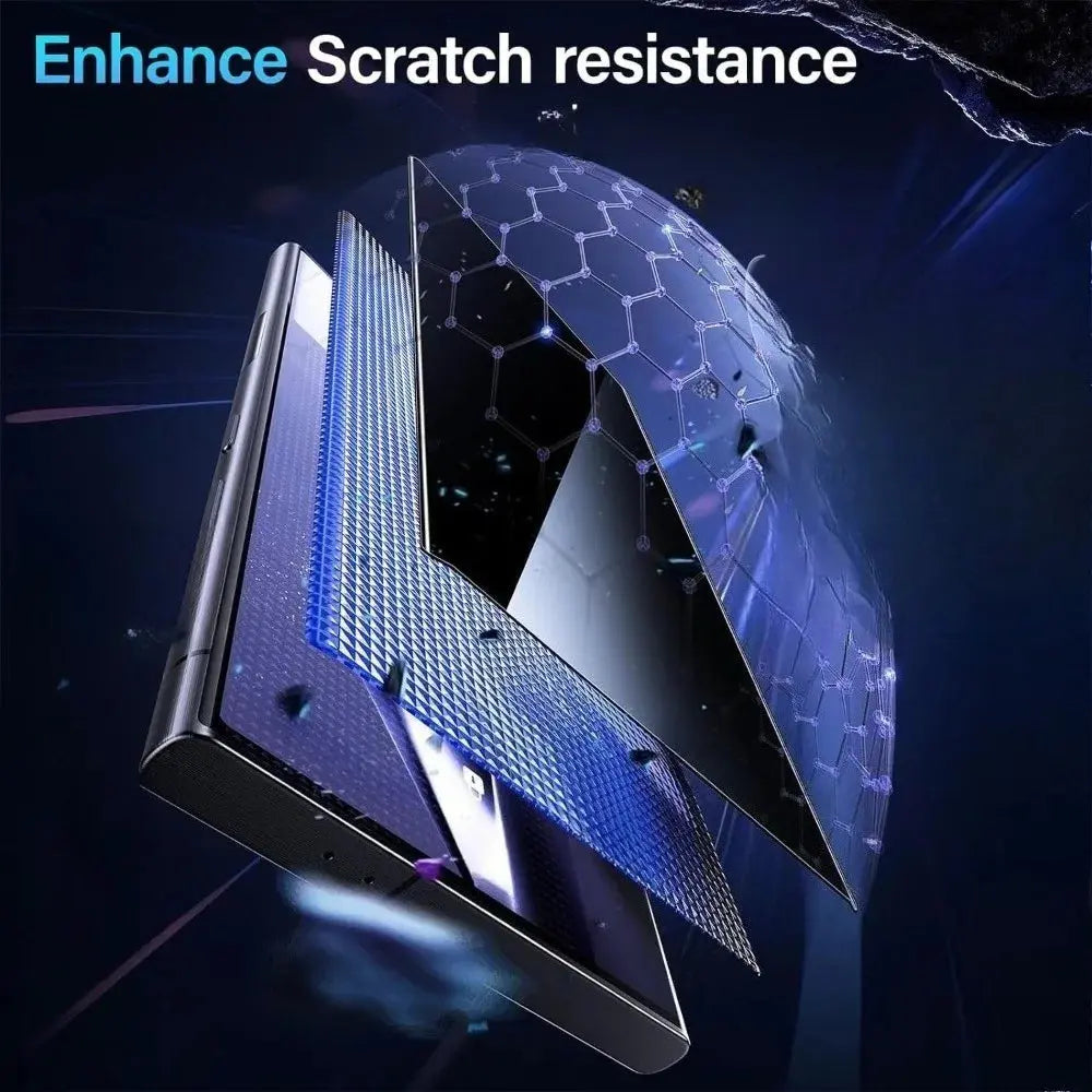 3Pcs Anti Spy Screen Protector for Samsung Galaxy S26 S25 S24 Ultra S23 S22 S21 Plus S25 S26 Edge One Click Installation Glass Shakespare