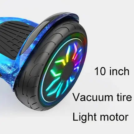 10 Inch  Hoverboard Scooter Hover Board  Luminous Wheel Self-balancing Electric Scooters Shakespare