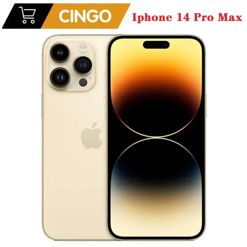 99%New iPhone 14 Pro Max Dual eSIM / 1SIM+ 1eSIM 128/256GB  ROM 6GB RAM 6.7" Genuine Retina OLED Face ID NFC A16 cell phone Shakespare