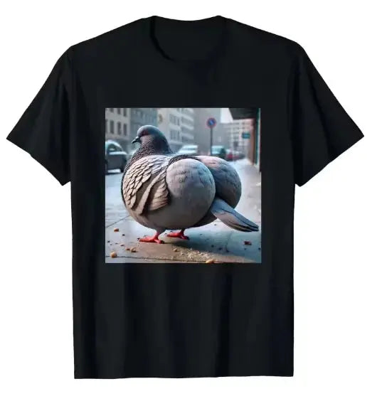 Gyatt Gen Z Meme Pigeon T-Shirt Funny Brainrot Pigeon Womens Clothing Graphic Kawaii Aesthetic Harajuku Fashion Y2K T-Shirts Shakespare