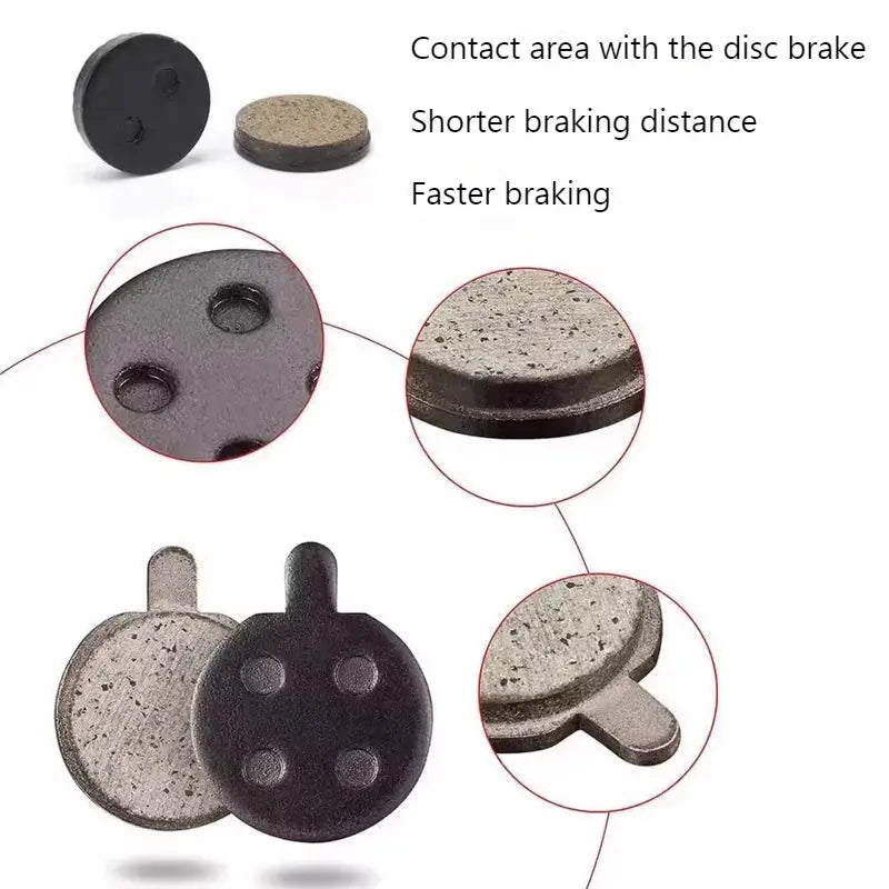 2PCS Brake Pads Suitable for M365/PRO Electric Scooter Brake Pads, Special Brake Pads for Hoverboard Rear Wheel Disc Brakes Shakespare