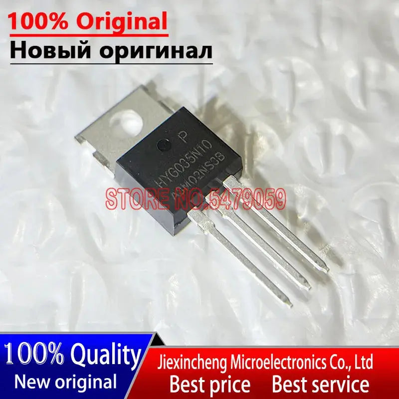 10PCS HYG035N10NS2P G035N10 G035N10P HYG035N10 HYG035N10NS3P TO220 100V180A MOSFET New Original Shakespare