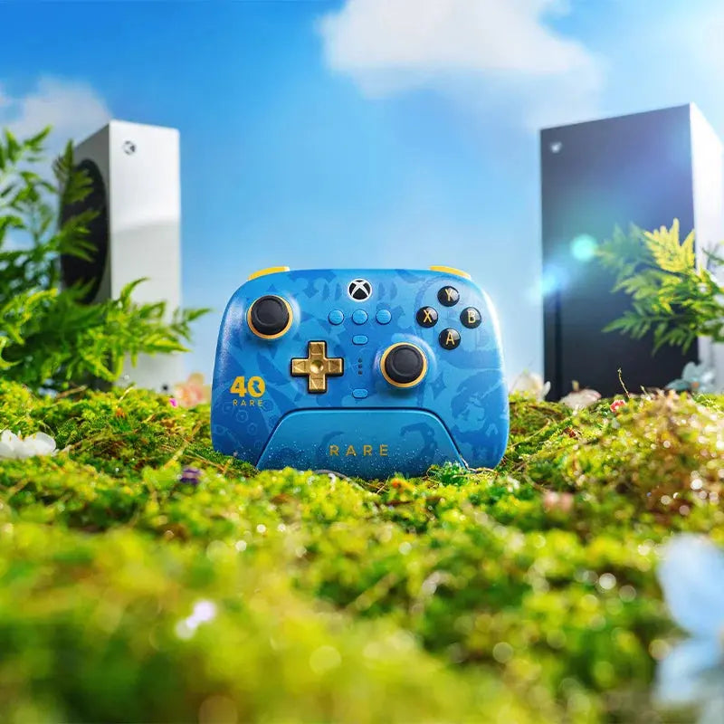 8BitDo Ultimate 3-mode Controller for Xbox, Compatible Windows, Apple and Android - Rare 40th Anniversary Edition Shakespare