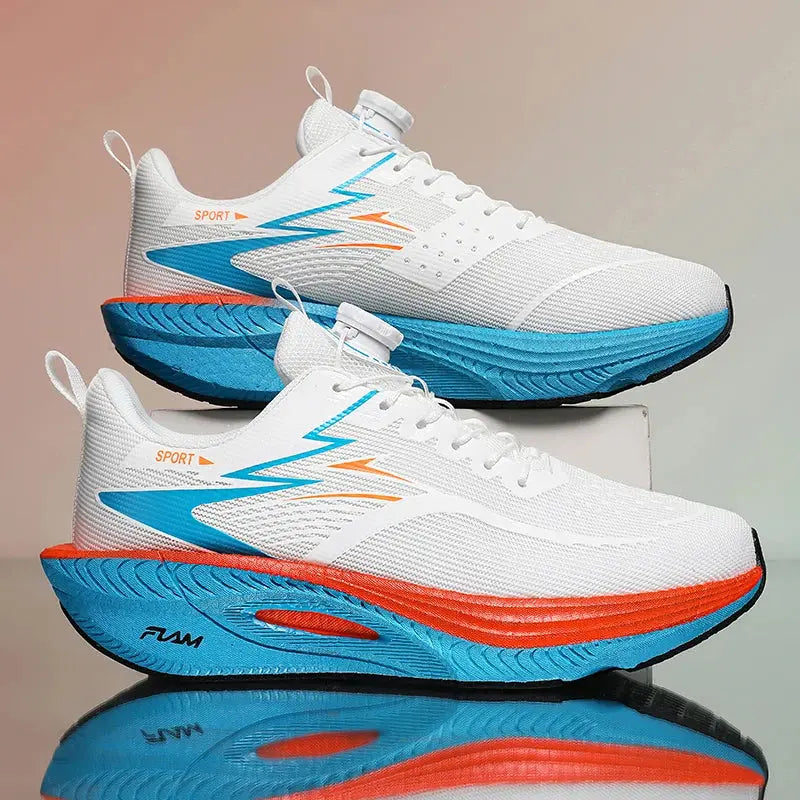 2026 Marathon Running Shoes Men Sports Air Cushion Carbon Board Breathable Lightweight Comfortable Women Athletic Sneakers New Shakespare