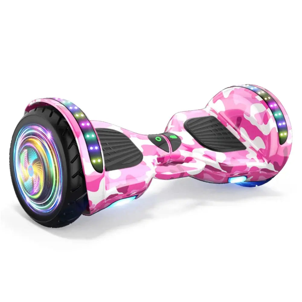 2024 New Cool Lighting Tunnel Motor Hoverboard 10inch Self Balance Scooter 700W Dual Motor For Kids And Adults Shakespare